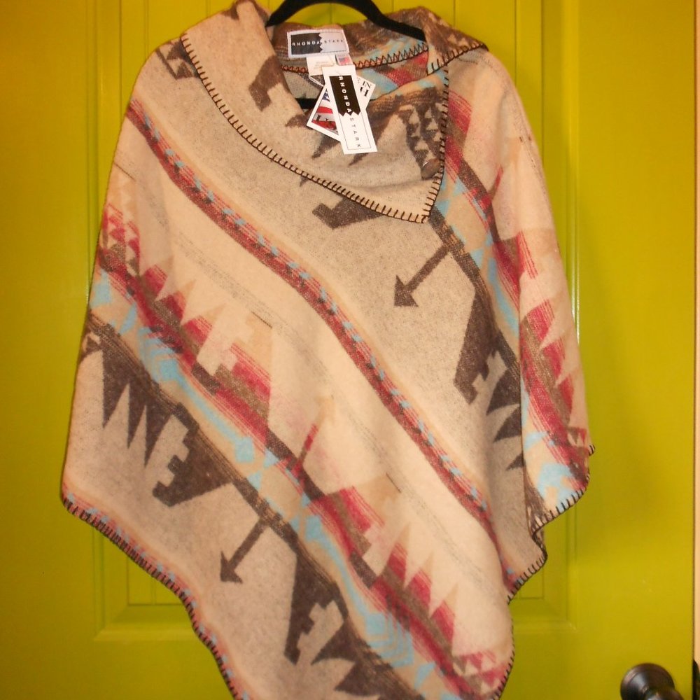 Rhonda Stark Anasazi Poncho (Reversible)